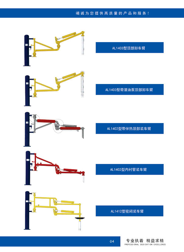 鹤管选型（效果图）