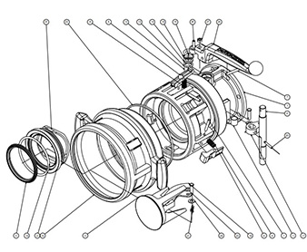 手动干式阀详情图