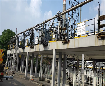 气动密封冒鹤管